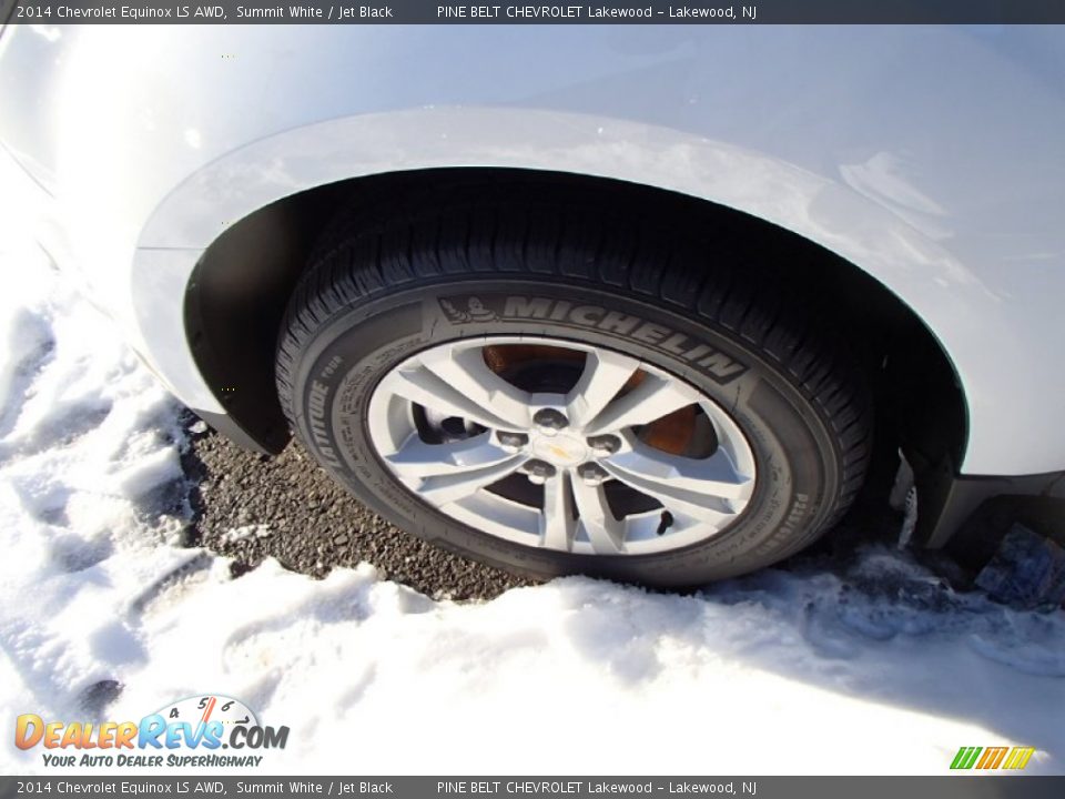 2014 Chevrolet Equinox LS AWD Summit White / Jet Black Photo #10