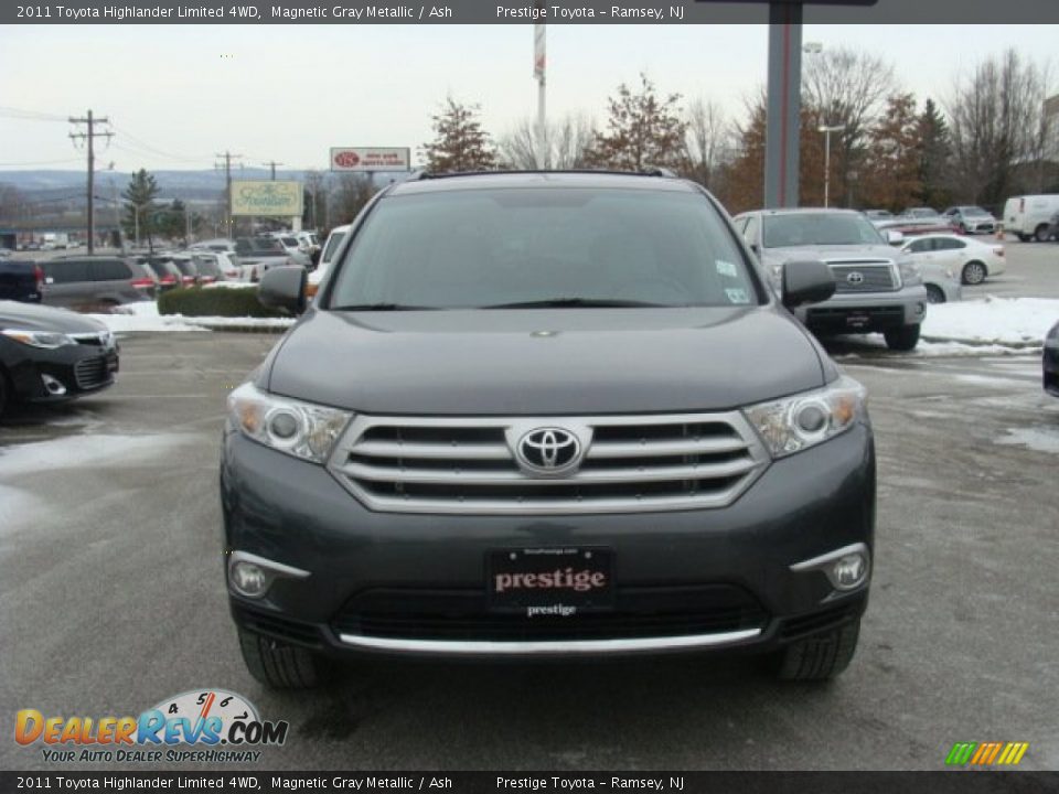 2011 Toyota Highlander Limited 4WD Magnetic Gray Metallic / Ash Photo #2