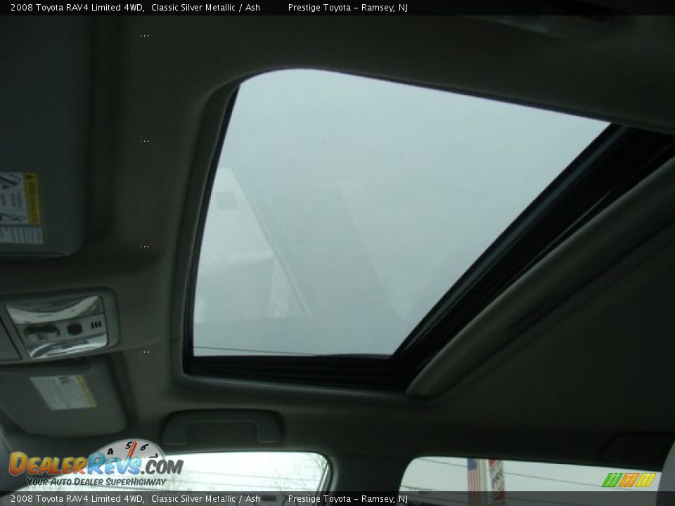 2008 Toyota RAV4 Limited 4WD Classic Silver Metallic / Ash Photo #8