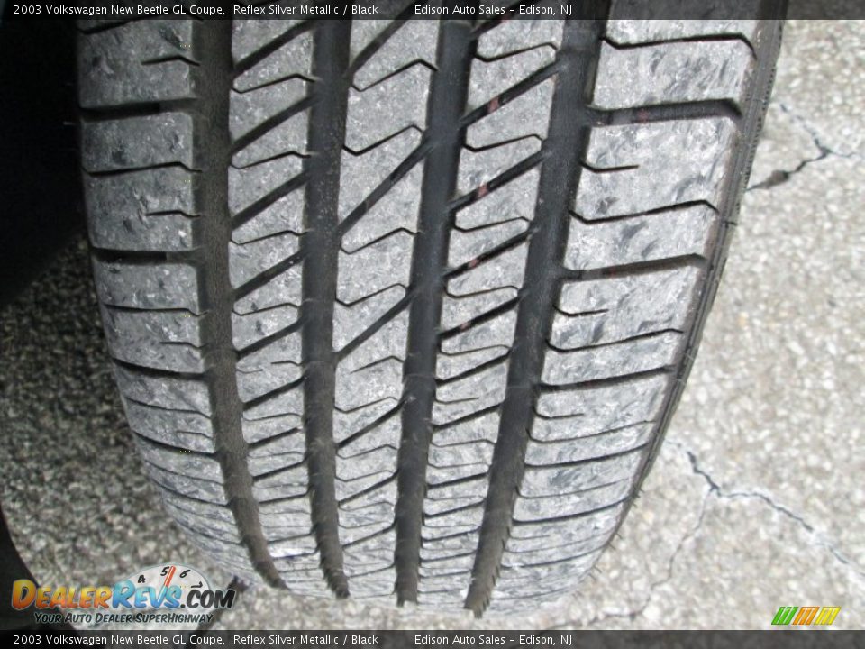 2003 Volkswagen New Beetle GL Coupe Reflex Silver Metallic / Black Photo #30