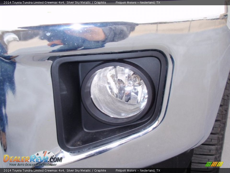 2014 Toyota Tundra Limited Crewmax 4x4 Silver Sky Metallic / Graphite Photo #10