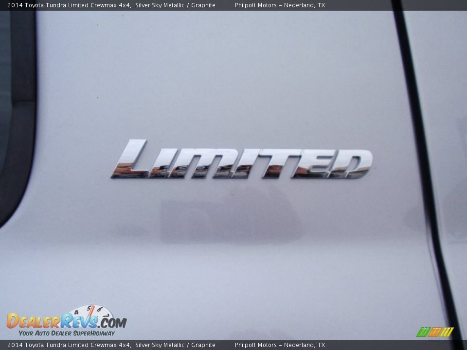 2014 Toyota Tundra Limited Crewmax 4x4 Silver Sky Metallic / Graphite Photo #15