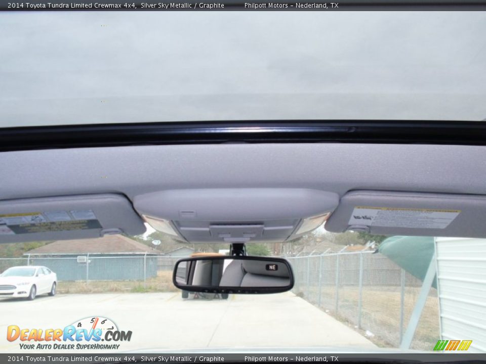 2014 Toyota Tundra Limited Crewmax 4x4 Silver Sky Metallic / Graphite Photo #29