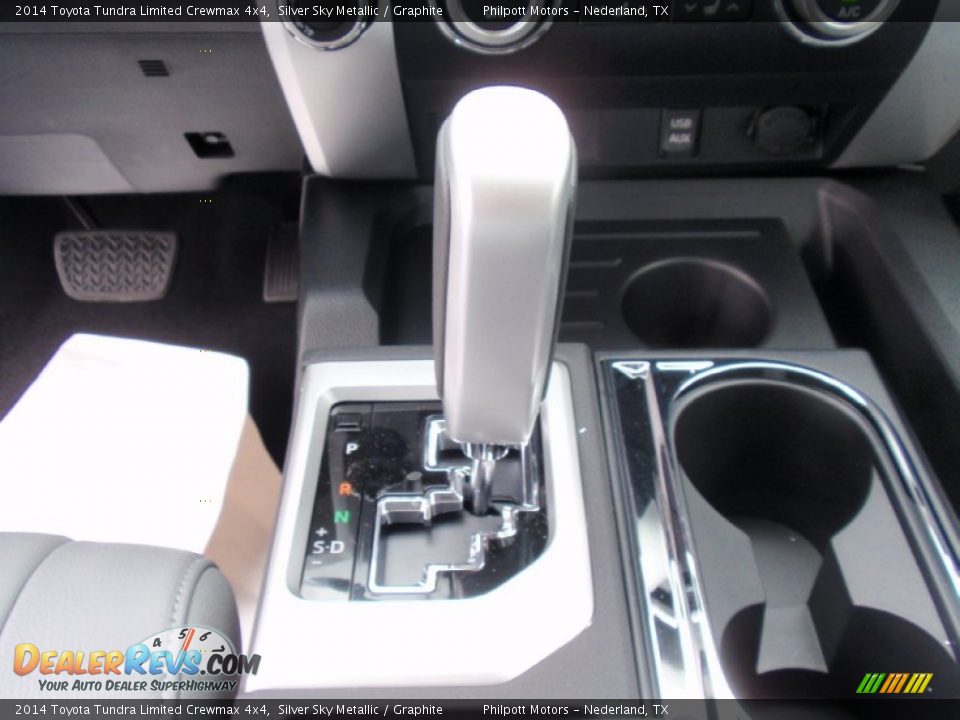 2014 Toyota Tundra Limited Crewmax 4x4 Silver Sky Metallic / Graphite Photo #32