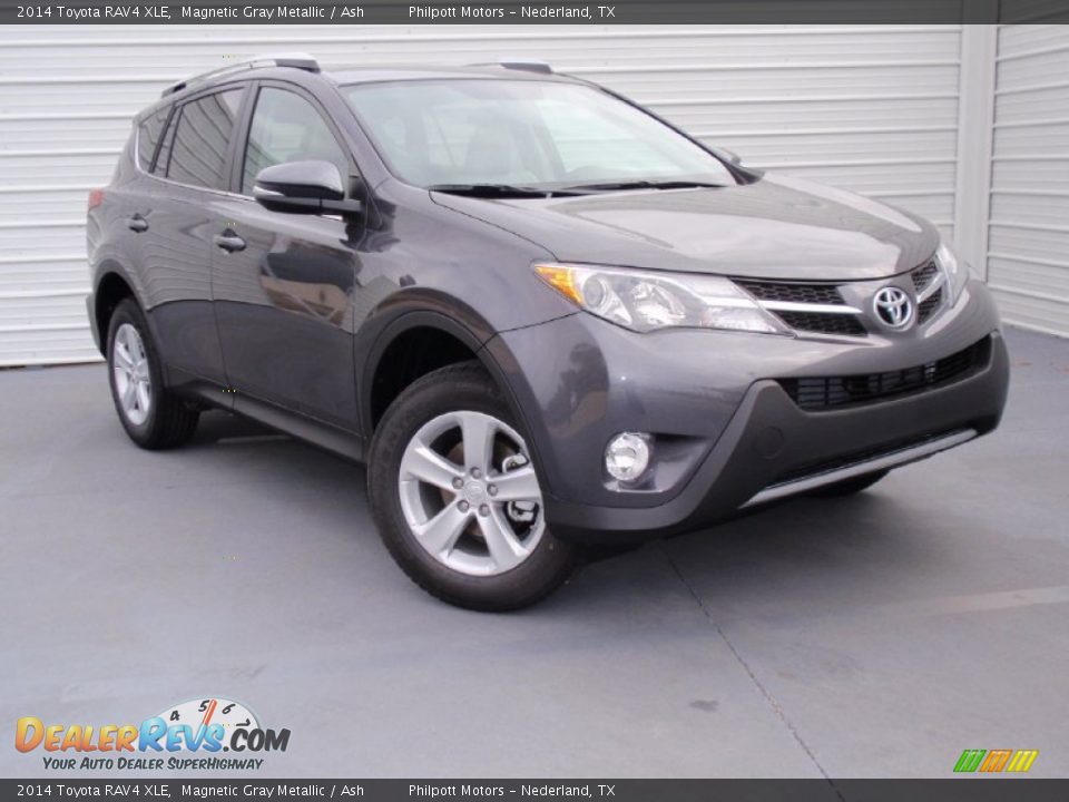 2014 Toyota RAV4 XLE Magnetic Gray Metallic / Ash Photo #2