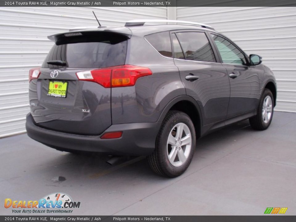 2014 Toyota RAV4 XLE Magnetic Gray Metallic / Ash Photo #4