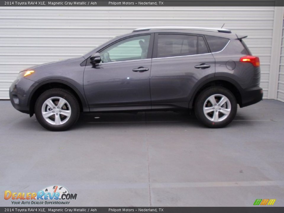 2014 Toyota RAV4 XLE Magnetic Gray Metallic / Ash Photo #6