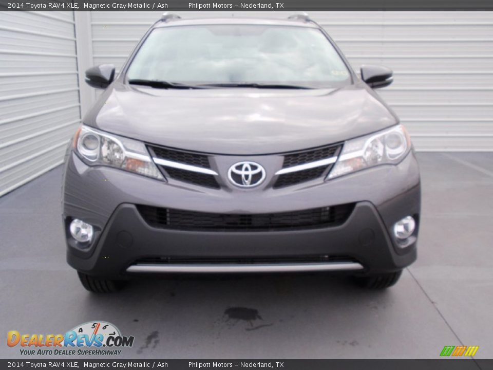 2014 Toyota RAV4 XLE Magnetic Gray Metallic / Ash Photo #8