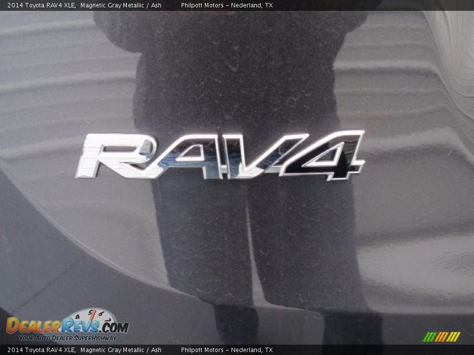 2014 Toyota RAV4 XLE Magnetic Gray Metallic / Ash Photo #14