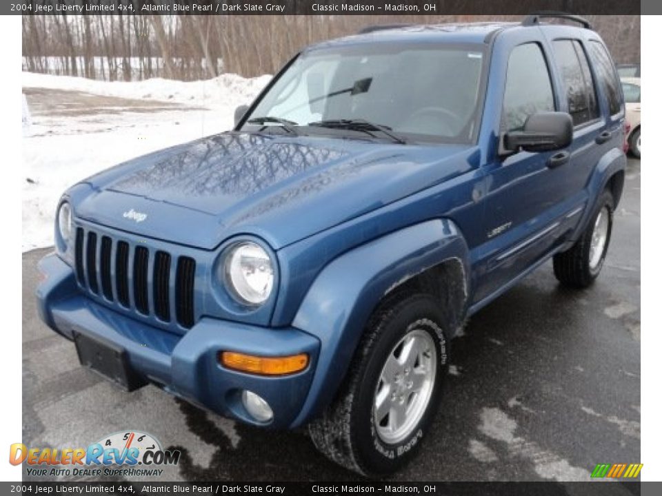 2004 Jeep Liberty Limited 4x4 Atlantic Blue Pearl / Dark Slate Gray Photo #1