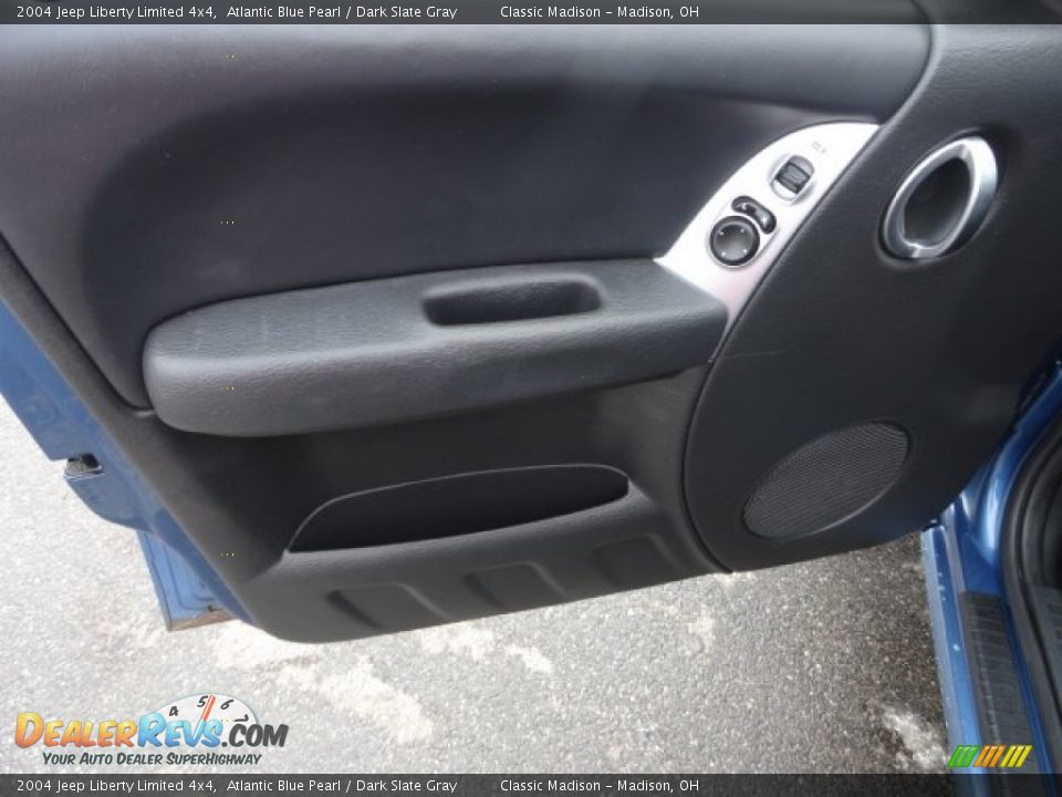 2004 Jeep Liberty Limited 4x4 Atlantic Blue Pearl / Dark Slate Gray Photo #3