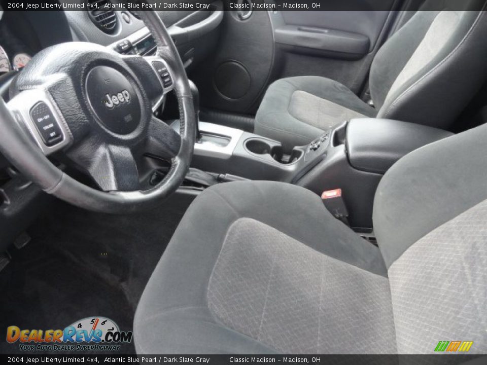 2004 Jeep Liberty Limited 4x4 Atlantic Blue Pearl / Dark Slate Gray Photo #4