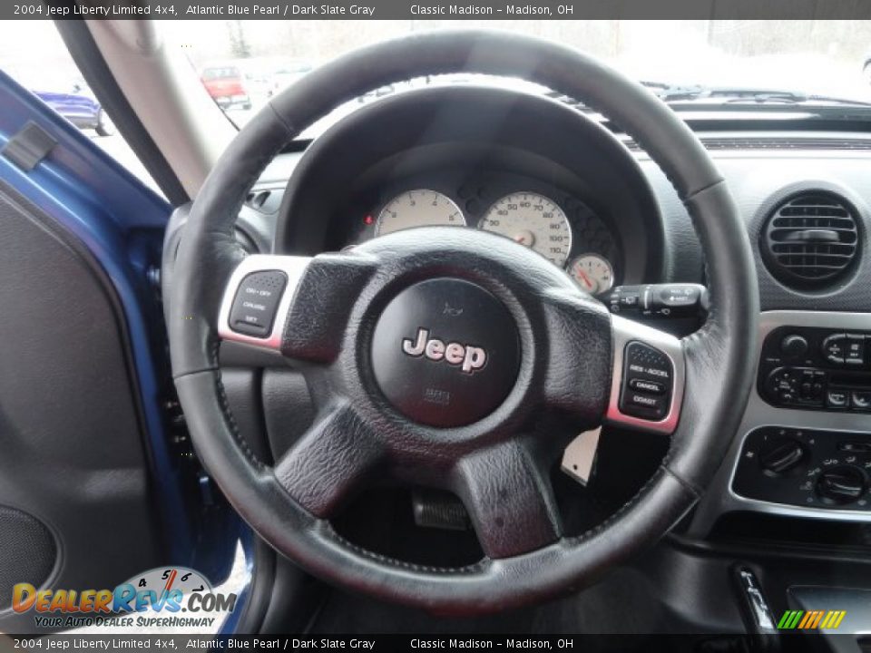 2004 Jeep Liberty Limited 4x4 Atlantic Blue Pearl / Dark Slate Gray Photo #7