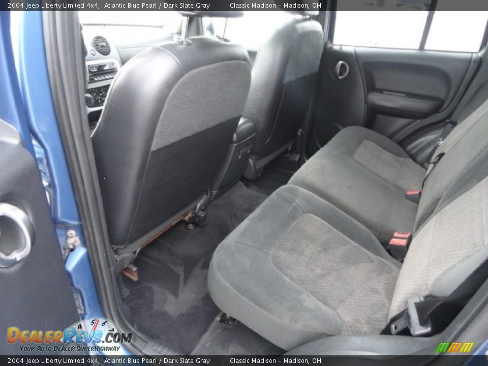 2004 Jeep Liberty Limited 4x4 Atlantic Blue Pearl / Dark Slate Gray Photo #8