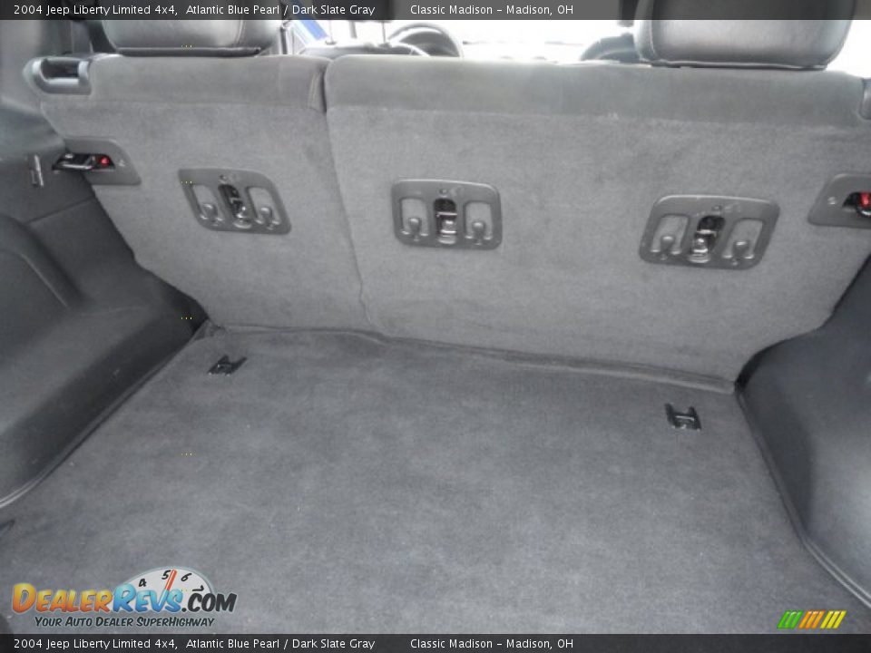2004 Jeep Liberty Limited 4x4 Atlantic Blue Pearl / Dark Slate Gray Photo #10