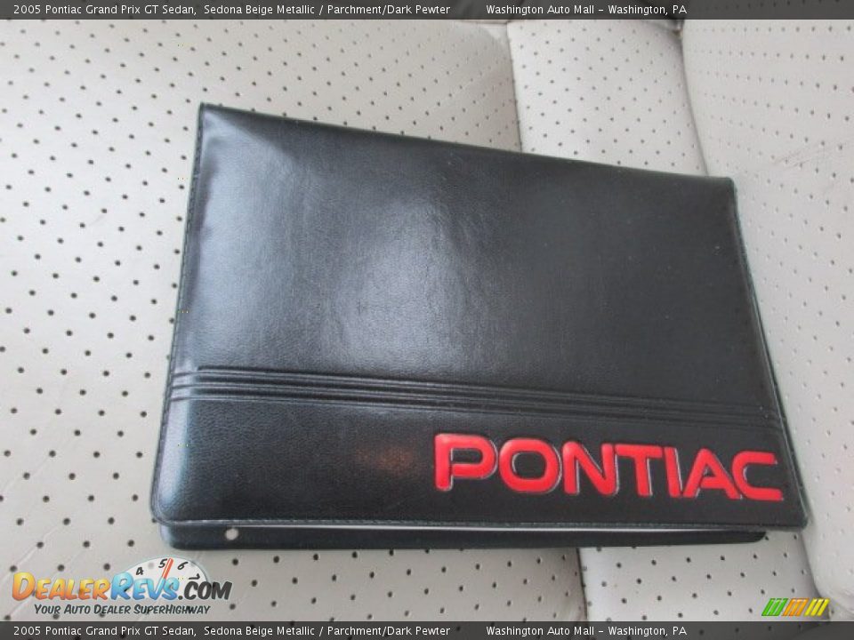 2005 Pontiac Grand Prix GT Sedan Sedona Beige Metallic / Parchment/Dark Pewter Photo #18