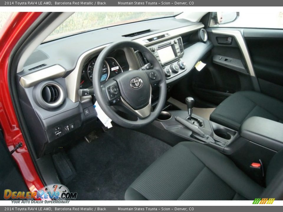 2014 Toyota RAV4 LE AWD Barcelona Red Metallic / Black Photo #5