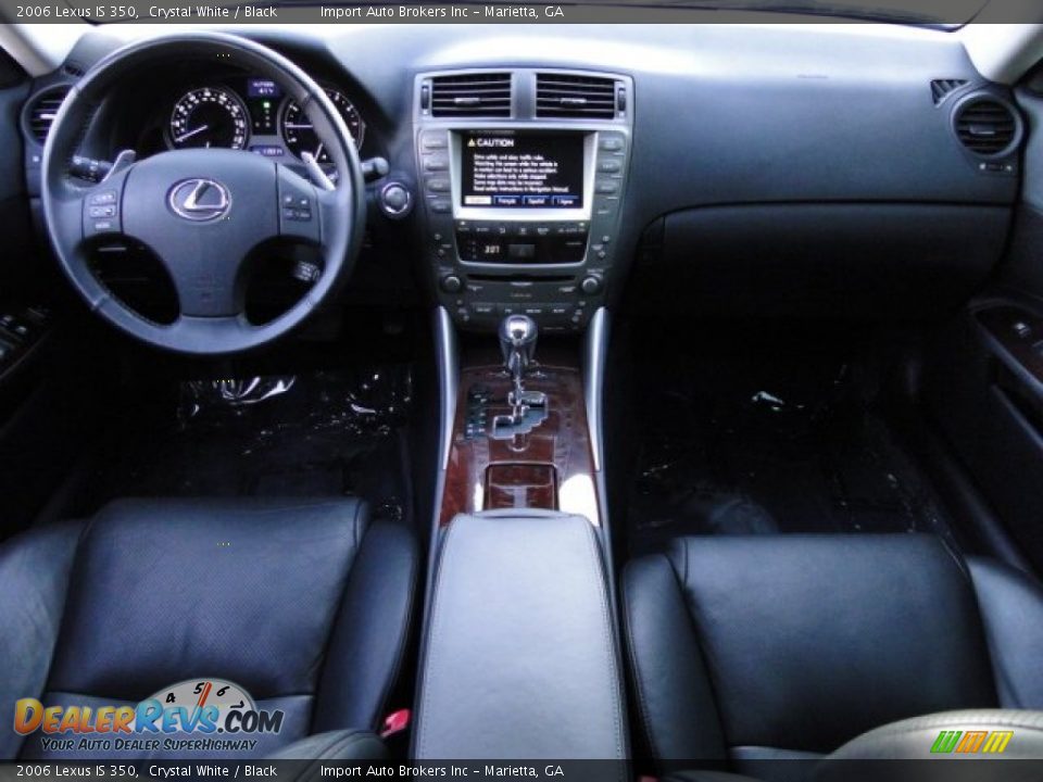 2006 Lexus IS 350 Crystal White / Black Photo #12