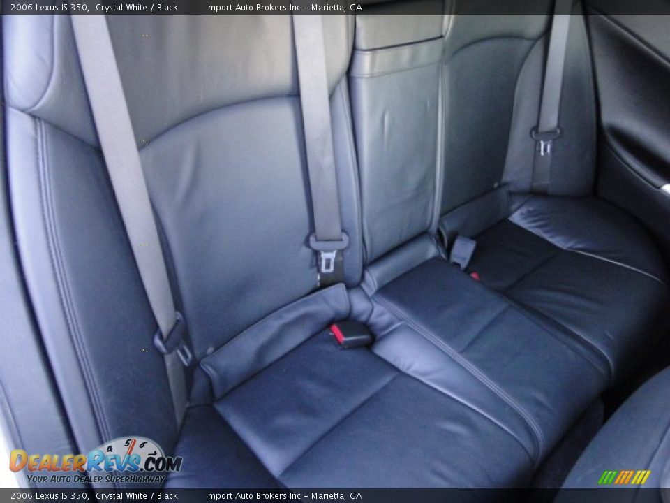 2006 Lexus IS 350 Crystal White / Black Photo #16