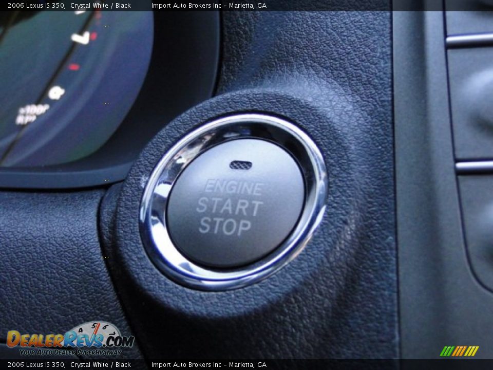 2006 Lexus IS 350 Crystal White / Black Photo #22