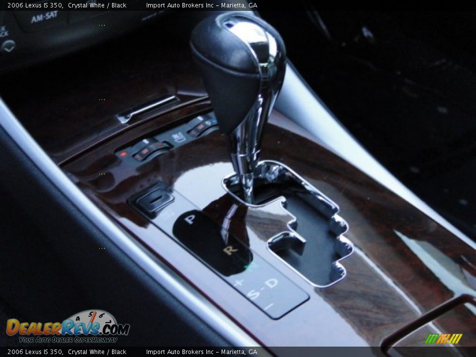 2006 Lexus IS 350 Crystal White / Black Photo #29