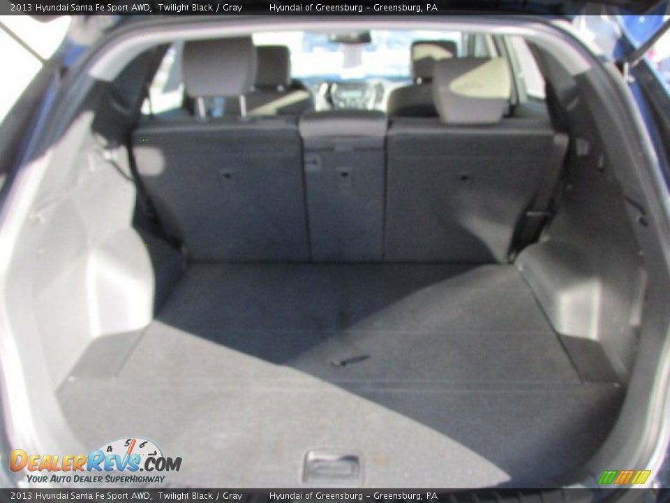 2013 Hyundai Santa Fe Sport AWD Twilight Black / Gray Photo #22