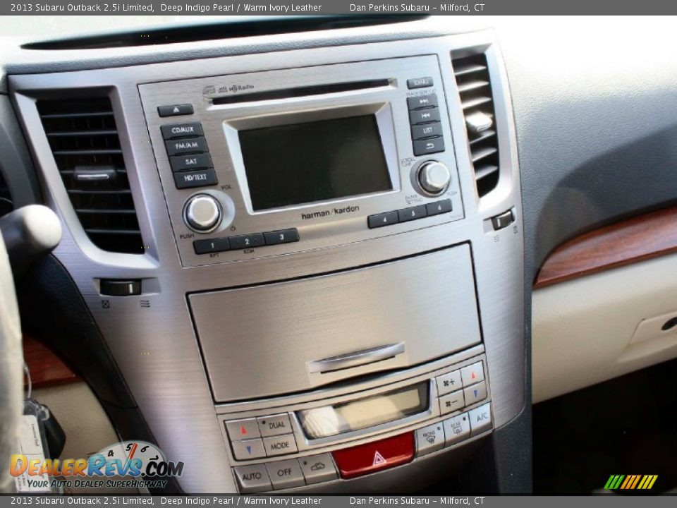 Controls of 2013 Subaru Outback 2.5i Limited Photo #10