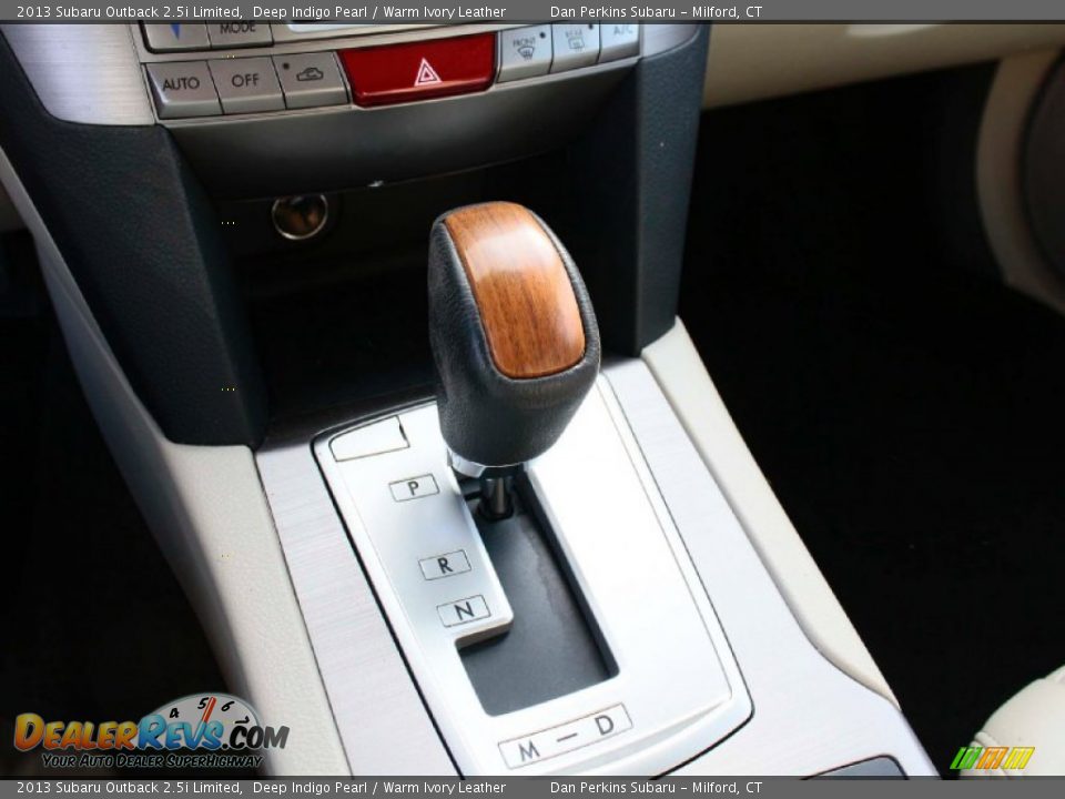 2013 Subaru Outback 2.5i Limited Shifter Photo #12