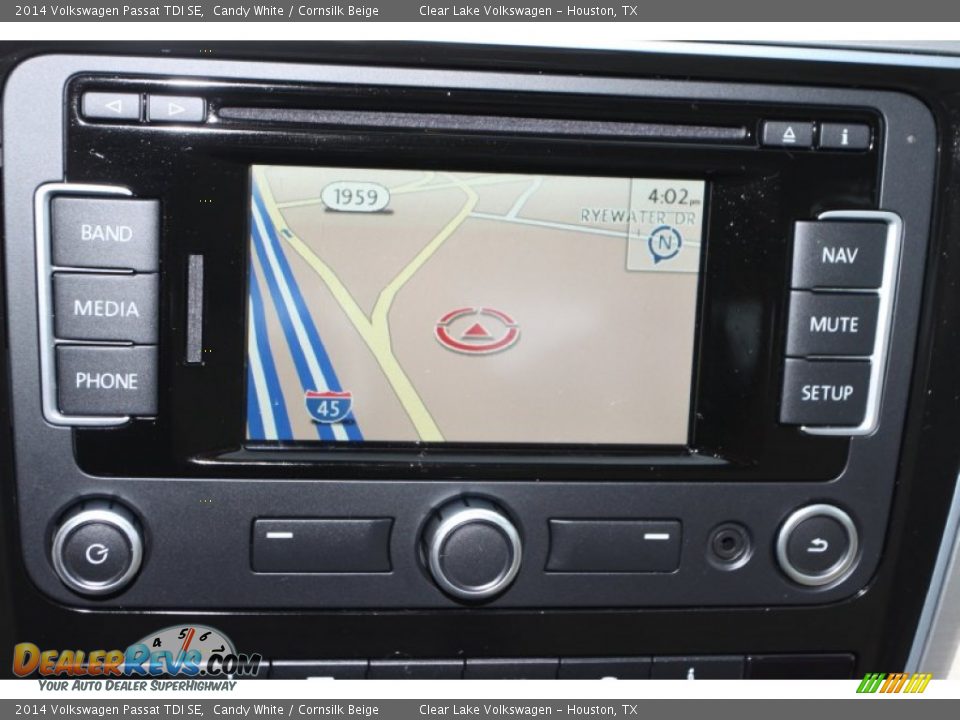 2014 Volkswagen Passat TDI SE Candy White / Cornsilk Beige Photo #22