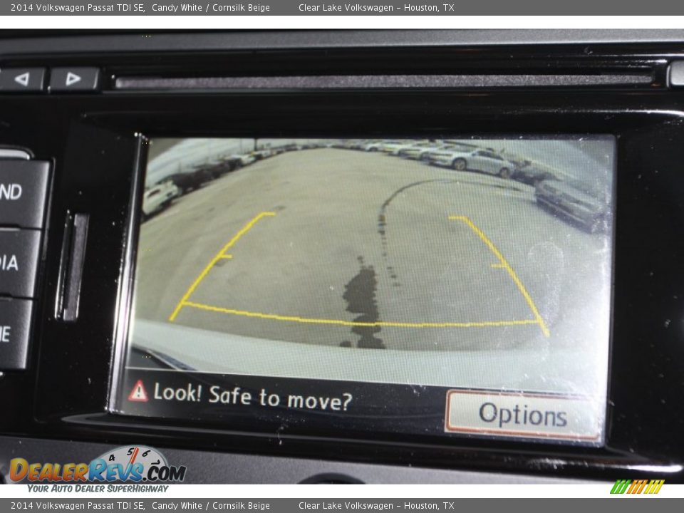 2014 Volkswagen Passat TDI SE Candy White / Cornsilk Beige Photo #25