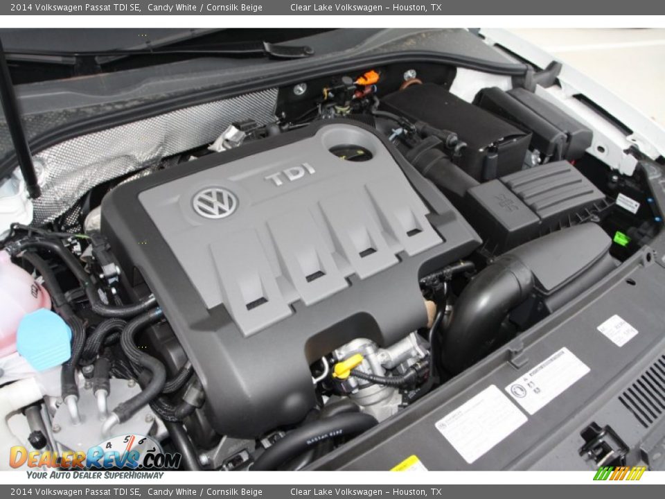2014 Volkswagen Passat TDI SE 2.0 Liter TDI DOHC 16-Valve Turbo-Diesel 4 Cylinder Engine Photo #34