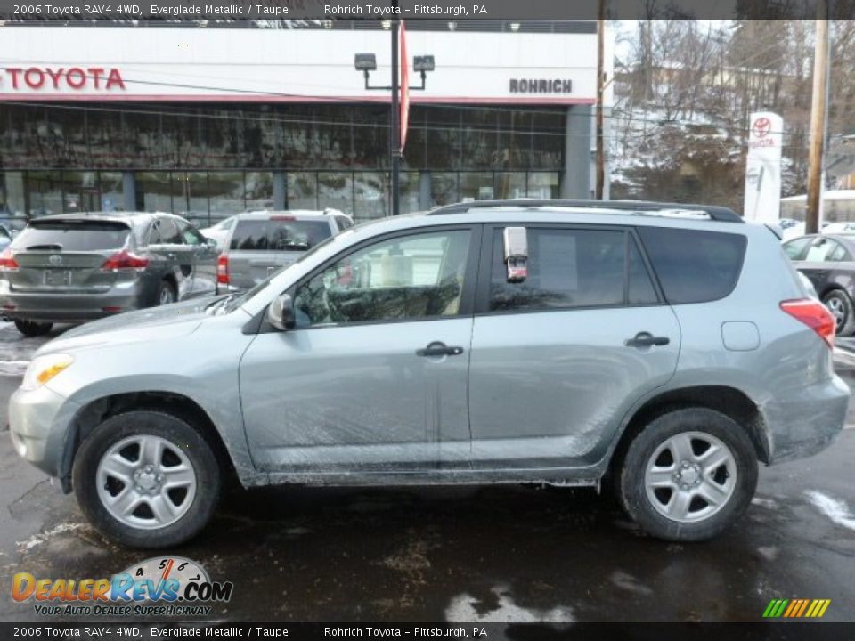 2006 Toyota RAV4 4WD Everglade Metallic / Taupe Photo #2