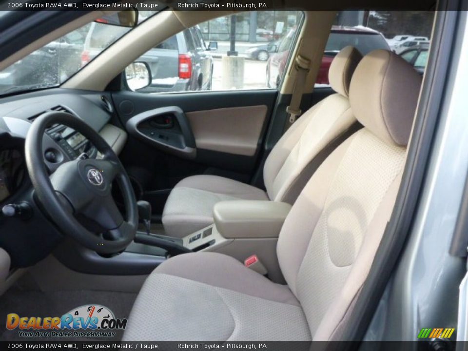 Front Seat of 2006 Toyota RAV4 4WD Photo #4