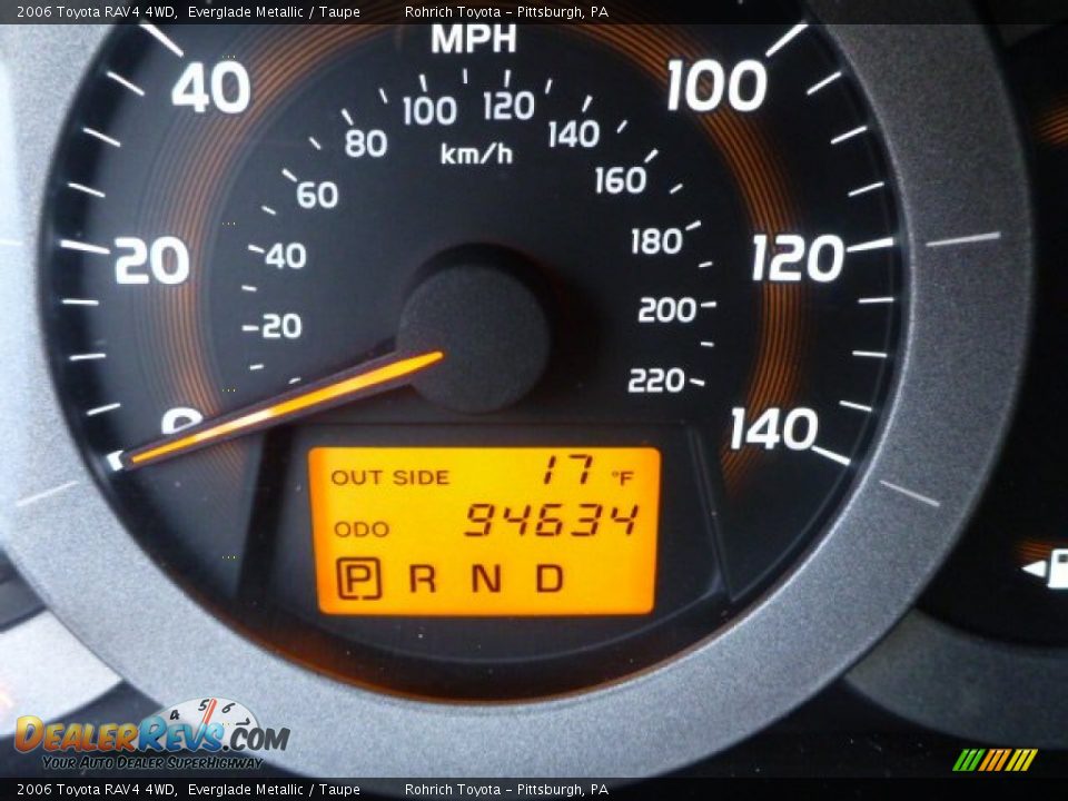 2006 Toyota RAV4 4WD Everglade Metallic / Taupe Photo #9