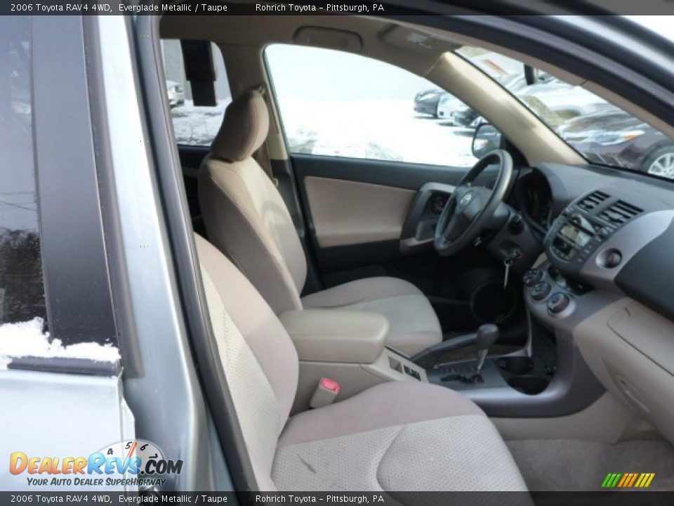 2006 Toyota RAV4 4WD Everglade Metallic / Taupe Photo #12
