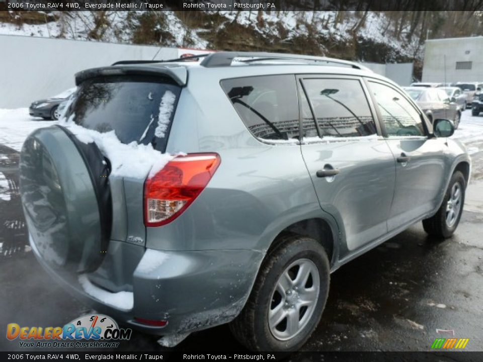 2006 Toyota RAV4 4WD Everglade Metallic / Taupe Photo #14