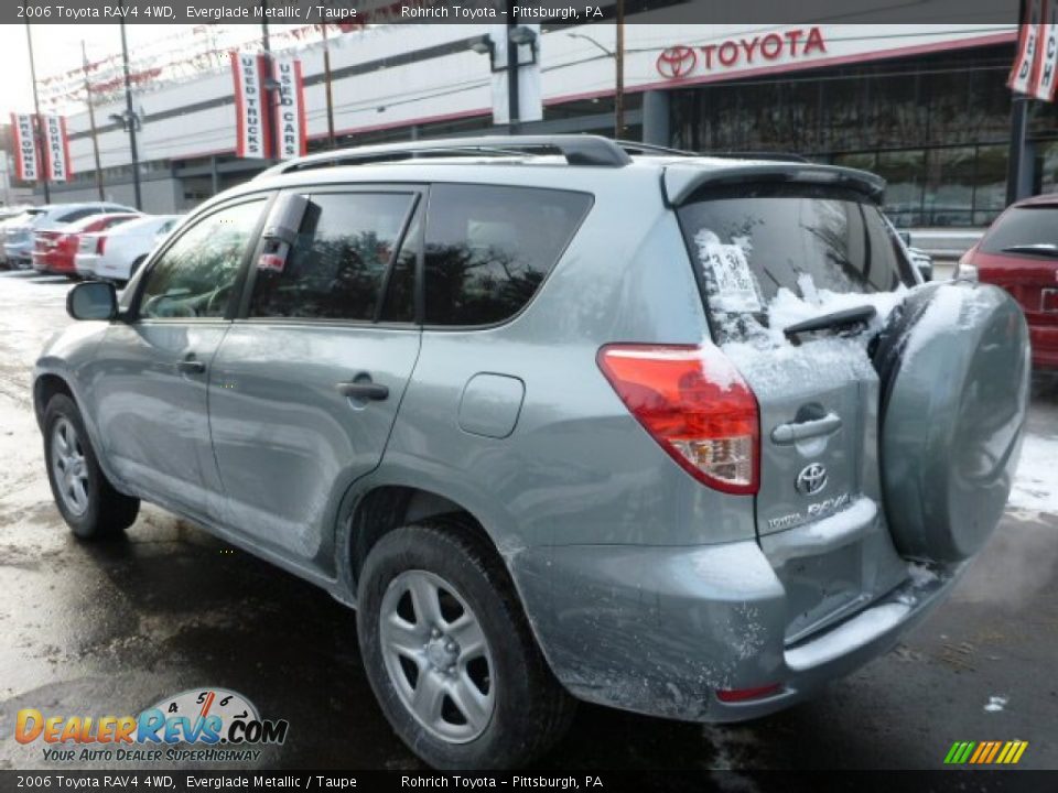 2006 Toyota RAV4 4WD Everglade Metallic / Taupe Photo #16