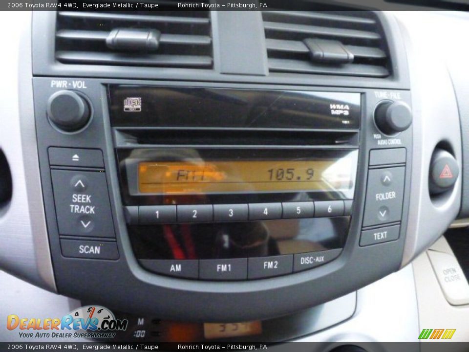 2006 Toyota RAV4 4WD Everglade Metallic / Taupe Photo #22