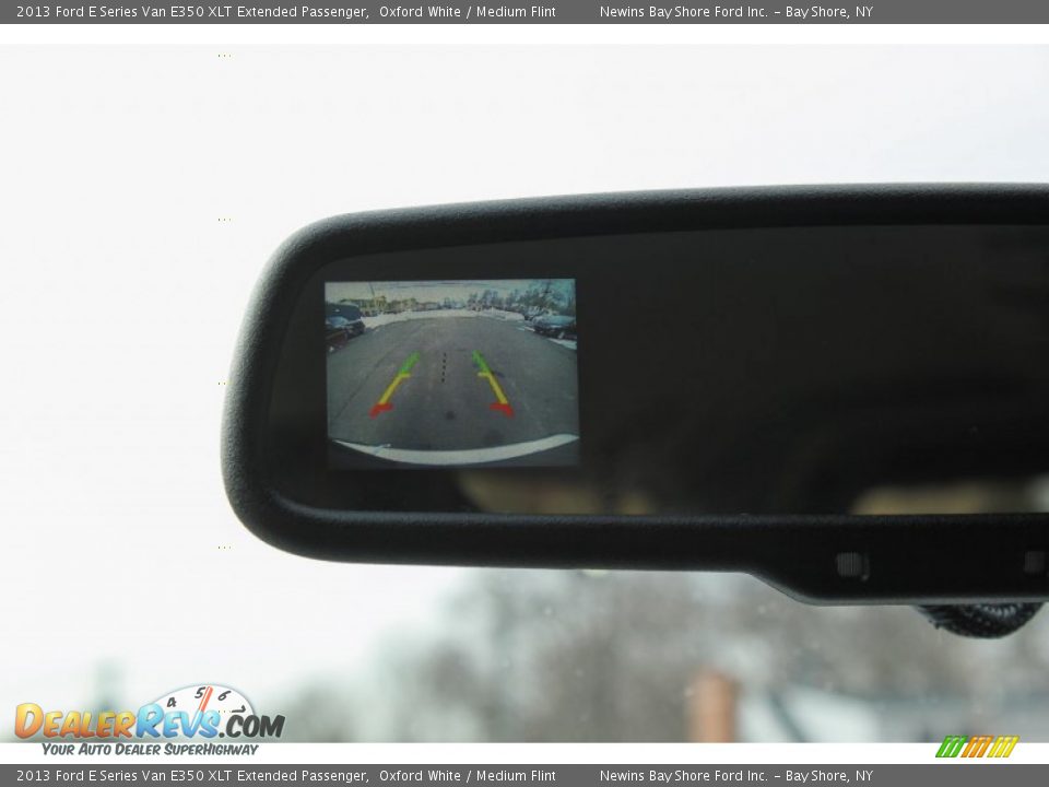 2013 Ford E Series Van E350 XLT Extended Passenger Oxford White / Medium Flint Photo #15