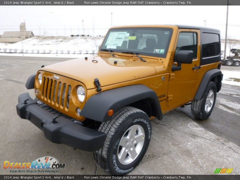 Front 3/4 View of 2014 Jeep Wrangler Sport S 4x4 Photo #2