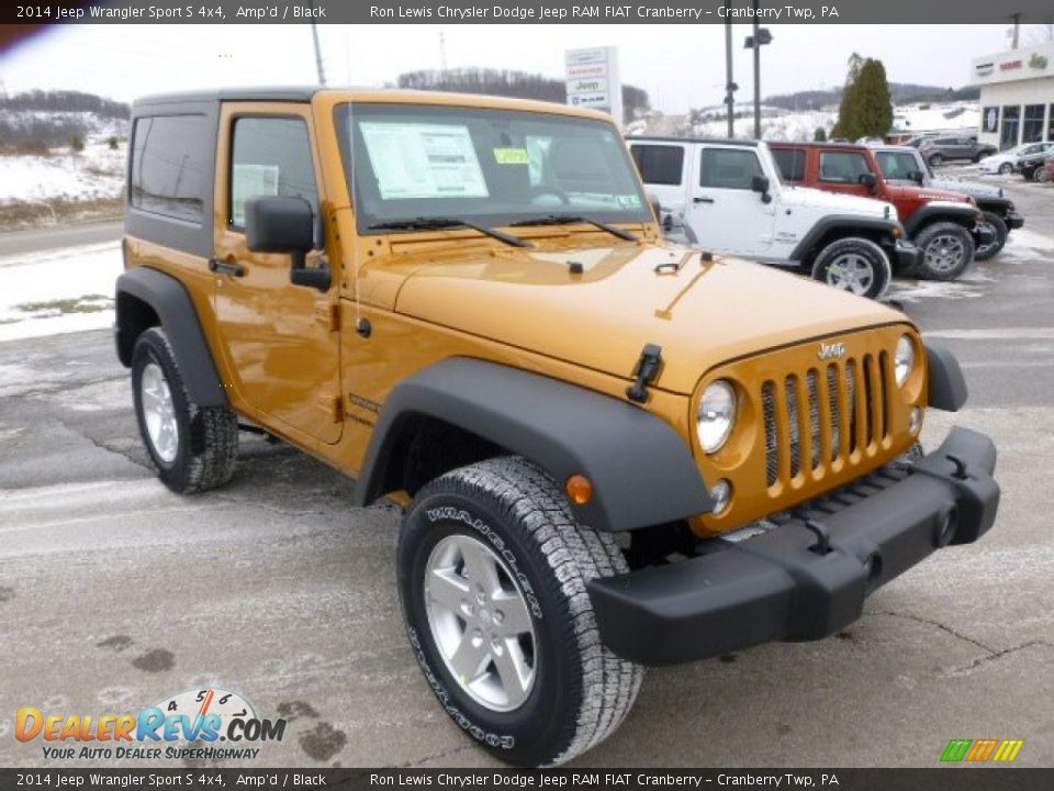 2014 Jeep Wrangler Sport S 4x4 Amp'd / Black Photo #4