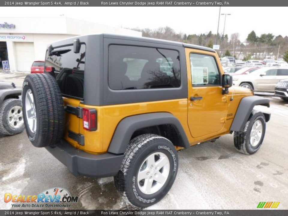 2014 Jeep Wrangler Sport S 4x4 Amp'd / Black Photo #6