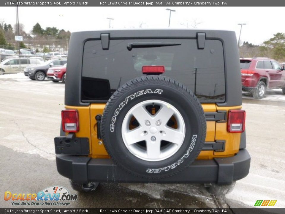 2014 Jeep Wrangler Sport S 4x4 Amp'd / Black Photo #7