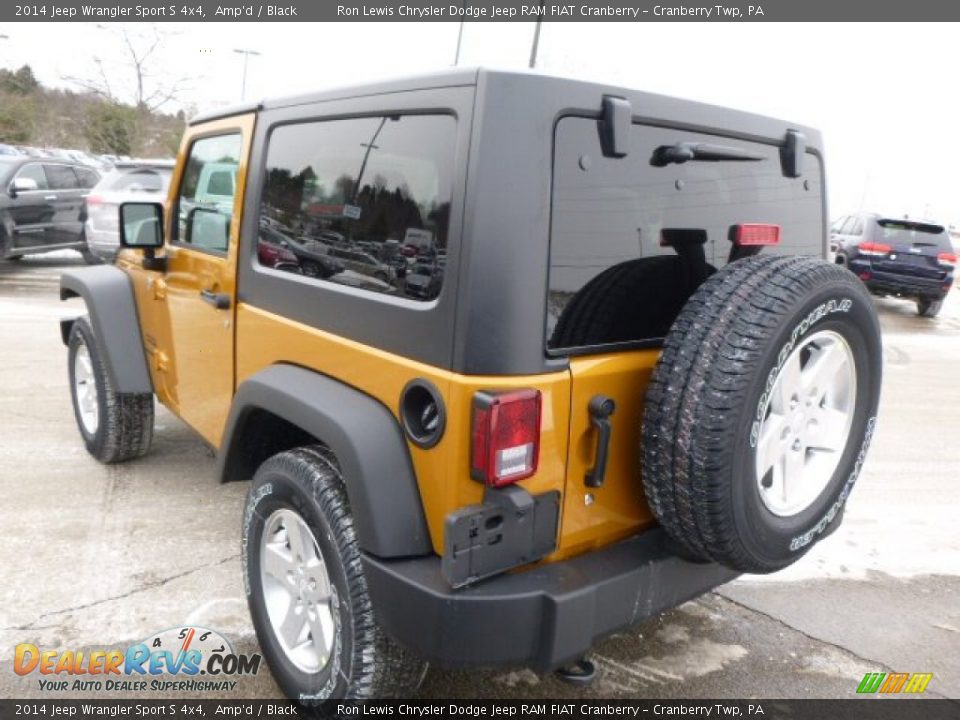 2014 Jeep Wrangler Sport S 4x4 Amp'd / Black Photo #8