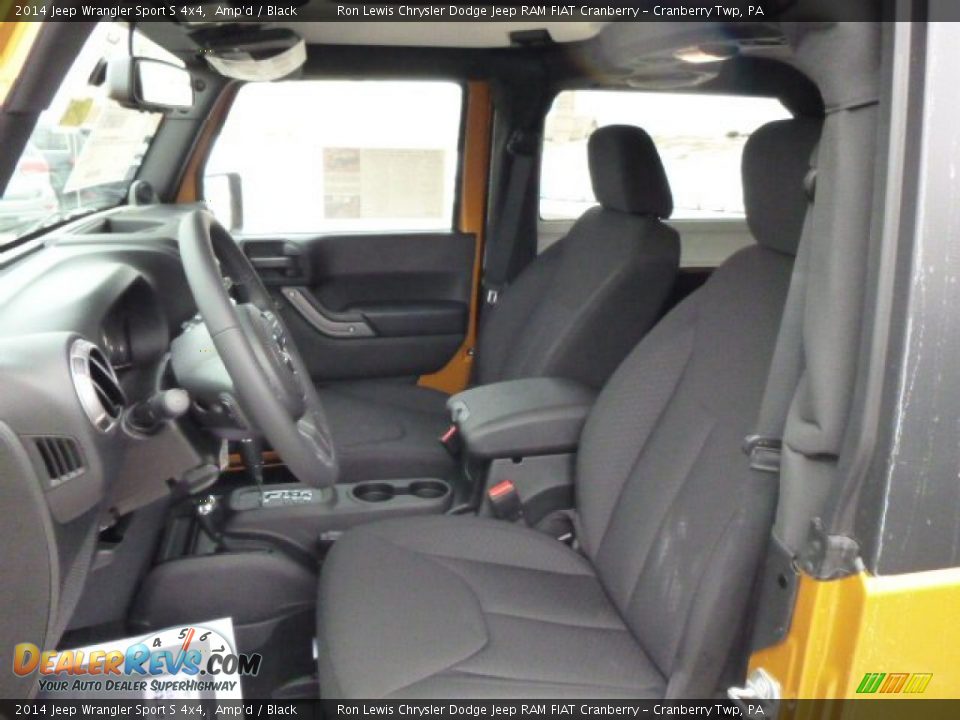 2014 Jeep Wrangler Sport S 4x4 Amp'd / Black Photo #10