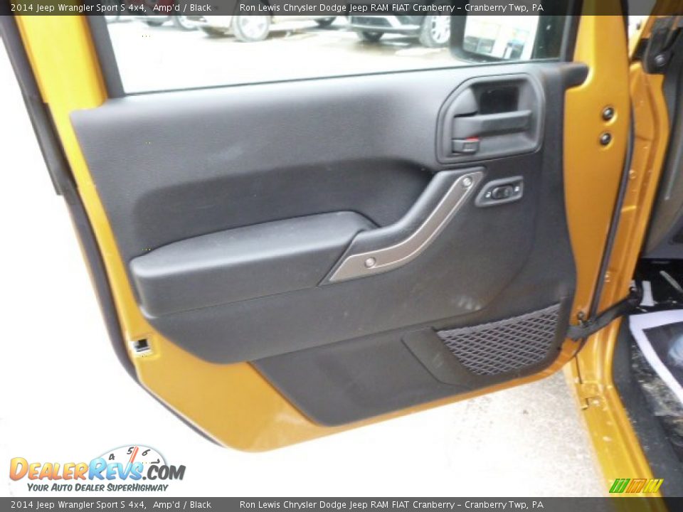 2014 Jeep Wrangler Sport S 4x4 Amp'd / Black Photo #11