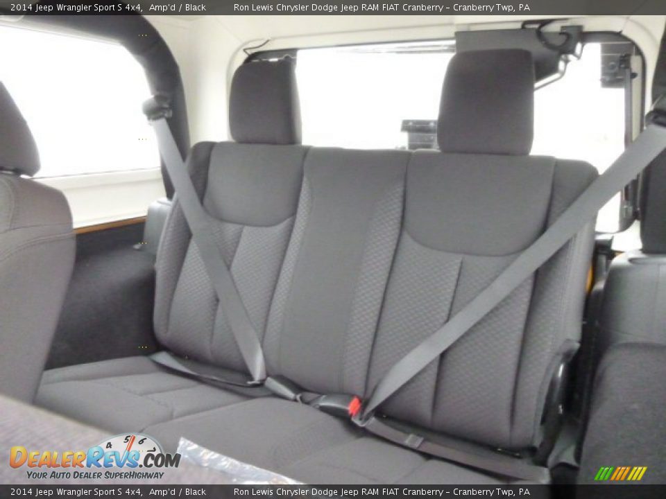 2014 Jeep Wrangler Sport S 4x4 Amp'd / Black Photo #12