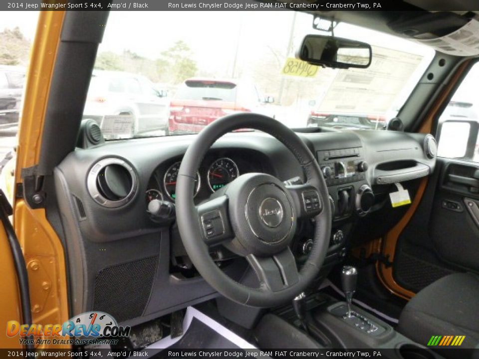 2014 Jeep Wrangler Sport S 4x4 Amp'd / Black Photo #14