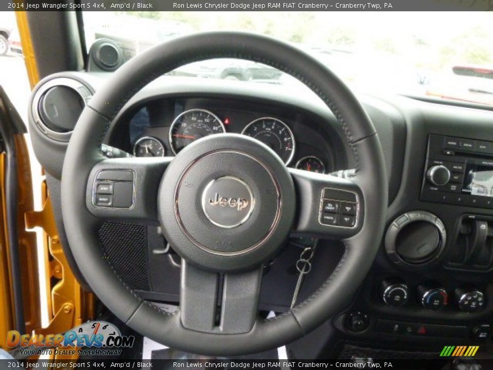 2014 Jeep Wrangler Sport S 4x4 Amp'd / Black Photo #19