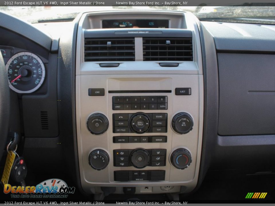 2012 Ford Escape XLT V6 4WD Ingot Silver Metallic / Stone Photo #13